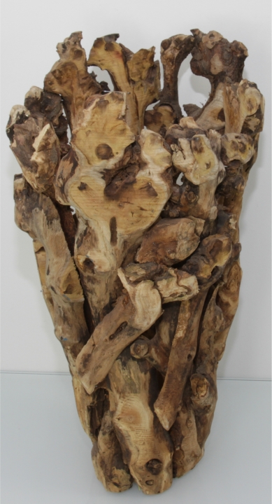 Wurzelholz Vase Mittel Natur ( ca. 55cm hoch ) (2 Stück)
