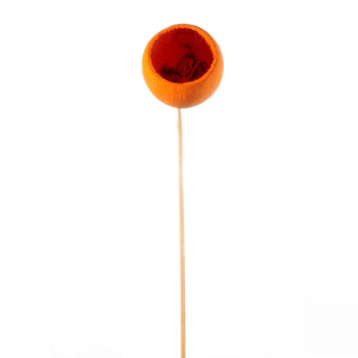 Bell Cup mini am Stiel in Orange ( 50 Stück )