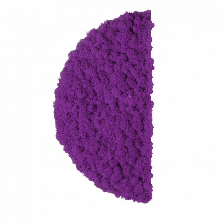 Moos ´Half Moon´ Islandmoos Purple Ø 40 cm randbemoost