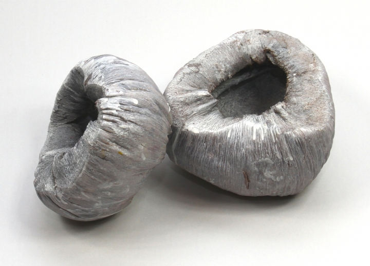 Kokostopf in Stonewashed ( Ø 12-16cm, Öffnung Ø 5-8cm )