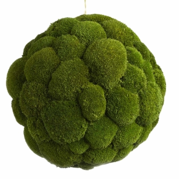 Moosball mit Ballenmoos Waldgrün ca. Ø 42 cm